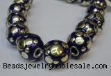 CIB247 18mm round fashion Indonesia jewelry beads wholesale