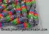 CIB583 16*60mm rice fashion Indonesia jewelry beads wholesale