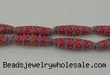 CIB634 16*60mm rice fashion Indonesia jewelry beads wholesale