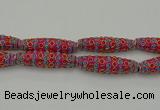 CIB634 16*60mm rice fashion Indonesia jewelry beads wholesale
