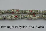 CIB645 16*60mm rice fashion Indonesia jewelry beads wholesale