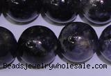 CIL06 15.5 inches 12mm round natural iolite gemstone beads