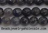 CIL118 15.5 inches 6mm faceted round iolite gemstone beads