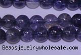 CIL20 15.5 inches 5mm round AA grade natural iolite gemstone beads