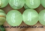 CJB311 15.5 inches 10mm round dyed green jade gemstone beads