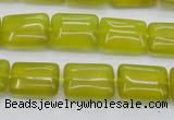 CKA261 15.5 inches 12*16mm rectangle Korean jade gemstone beads