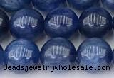 CKC806 15 inches 8mm round blue kyanite beads