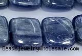 CKC826 15 inches 14*14mm - 16*16mm freeform blue kyanite beads