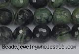 CKJ312 15.5 inches 8mm faceted round kambaba jasper beads