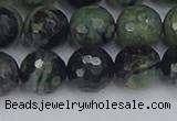 CKJ313 15.5 inches 10mm faceted round kambaba jasper beads