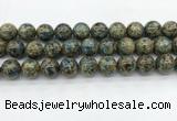 CKJ478 15.5 inches 14mm round natural k2 jasper beads wholesale