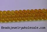 CKQ382 15.5 inches 8mm round dyed crackle quartz beads
