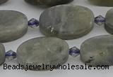 CLB977 15.5 inches 12*20mm oval labradorite gemstone beads