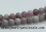 CLI51 15.5 inches 6mm round natural lilac jasper beads wholesale