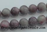 CLI53 15.5 inches 10mm round natural lilac jasper beads wholesale