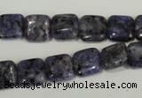 CLJ263 15.5 inches 10*10mm square dyed sesame jasper beads wholesale