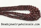 CLJ615 6mm - 14mm round sesame jasper graduated beads