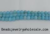 CLR73 15.5 inches 12mm round imitation larimar beads wholesale