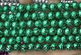 CLV557 15.5 inches 10mm round plated lava beads wholesale