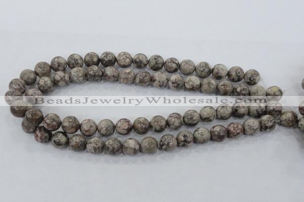 CMB05 15.5 inches 12mm round natural medical stone beads wholesale