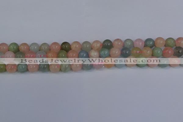 CMG173 15.5 inches 10mm round morganite gemstone beads wholesale