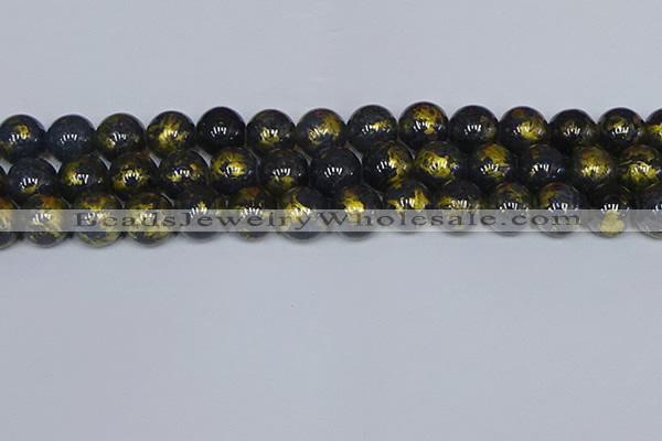 CMJ1008 15.5 inches 10mm round Mashan jade beads wholesale
