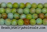 CMJ737 15.5 inches 6mm round rainbow jade beads wholesale
