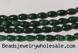 CMN215 15.5 inches 4*6mm teardrop natural malachite beads wholesale CMN215 15.5 inches 4*6mm teardrop natural malachite beads wholesale