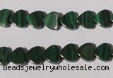 CMN261 15.5 inches 8*8mm heart natural malachite beads wholesale CMN261 15.5 inches 8*8mm heart natural malachite beads wholesale