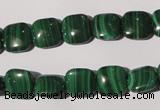 CMN293 15.5 inches 10*10mm square natural malachite beads wholesale CMN293 15.5 inches 10*10mm square natural malachite beads wholesale