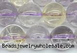 CMQ581 15 inches 10mm round mixed quartz beads
