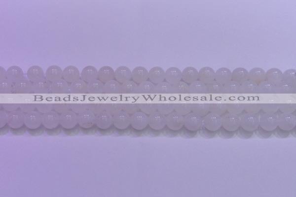 CMS1254 15.5 inches 12mm round natural white moonstone beads