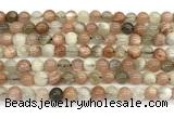 CMS2266 15 inches 6mm round rainbow moonstone beads wholesale