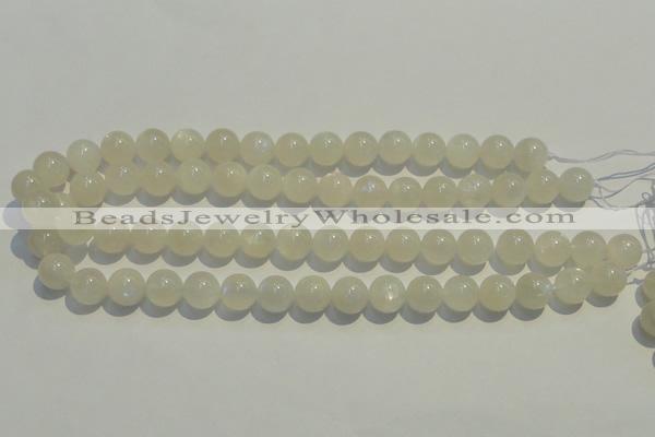 CMS253 15.5 inches 12mm round natural moonstone gemstone beads