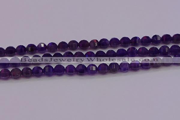 CNA932 15.5 inches 8mm pumpkin amethyst gemstone beads