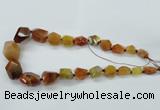 CNG1547 15.5 inches 10*14mm - 20*30mm nuggets agate beads CNG1547 15.5 inches 10*14mm - 20*30mm nuggets agate beads