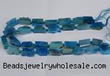 CNG2903 15.5 inches 12*16mm - 15*25mm freeform agate beads CNG2903 15.5 inches 12*16mm - 15*25mm freeform agate beads