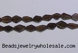 CNG6332 15.5 inches 14*18mm - 16*22mm freeform smoky quartz beads