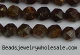 CNG7440 15.5 inches 6mm faceted nuggets bronzite gemstone beads