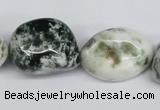 CNG83 15.5 inches 15*20mm - 20*35mm nuggets tree agate beads