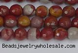 CNJ309 15.5 inches 6mm faceted round noreena jasper beads