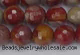 CNJ312 15.5 inches 12mm faceted round noreena jasper beads