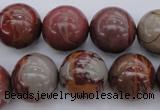 CNJ57 15.5 inches 16mm round noreena jasper beads wholesale