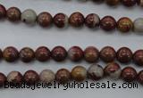 CNJ66 15.5 inches 6mm round noreena jasper beads wholesale