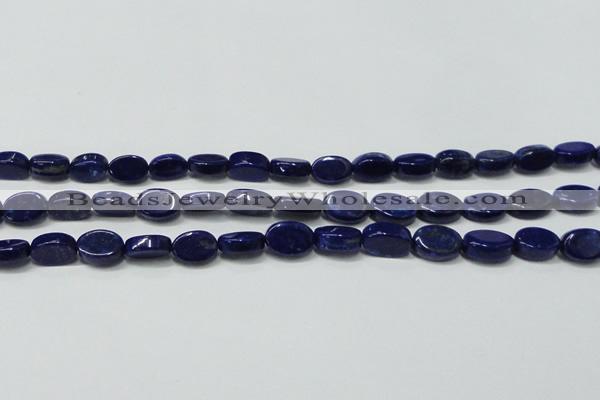 CNL1277 15.5 inches 9*13mm oval natural lapis lazuli beads