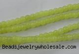 COJ101 15.5 inches 4mm round olive jade beads wholesale