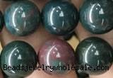 COJ333 15.5 inches 10mm round Indian bloodstone beads wholesale