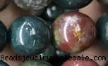 COJ334 15.5 inches 12mm round Indian bloodstone beads wholesale