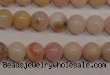 COP1002 15.5 inches 6mm round natural pink opal gemstone beads