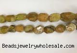 COS271 13*18mm - 15*20mm faceted nuggets ocean stone beads